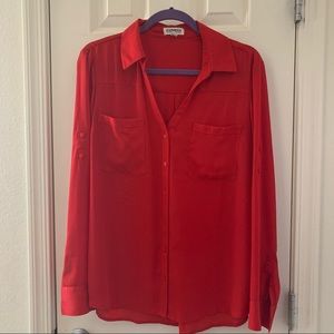 Red Portofino Express Blouse